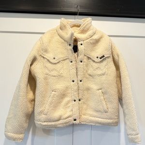 Wrangler Sherpa Button Up Coat